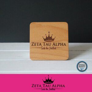 Zeta Tau Alpha Official Logo (Set of 4 Coasters)